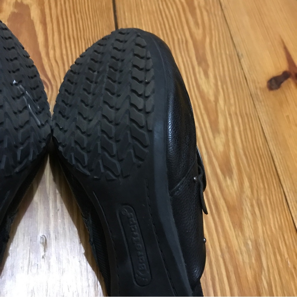 BareTraps Black Leather Buckle Mules, EUC, 9.5 - Picture 13 of 14